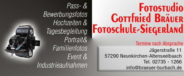 Fotoseminare, Fotokurse und Fotoworkshops im Siegerland
